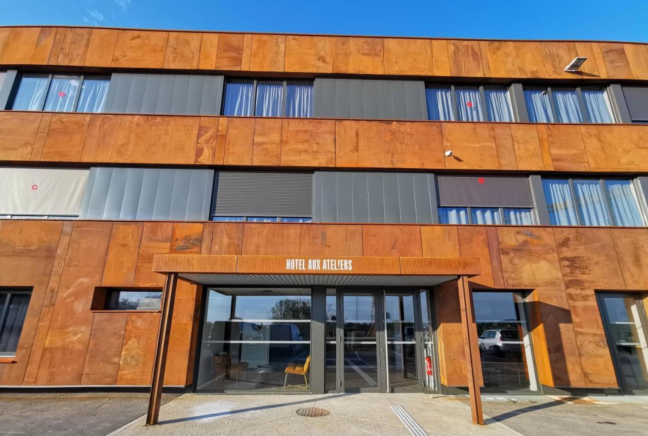 Hotel Aux Ateliers Miserey-Salines Exterior foto
